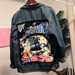 Rare denim jacket with patches